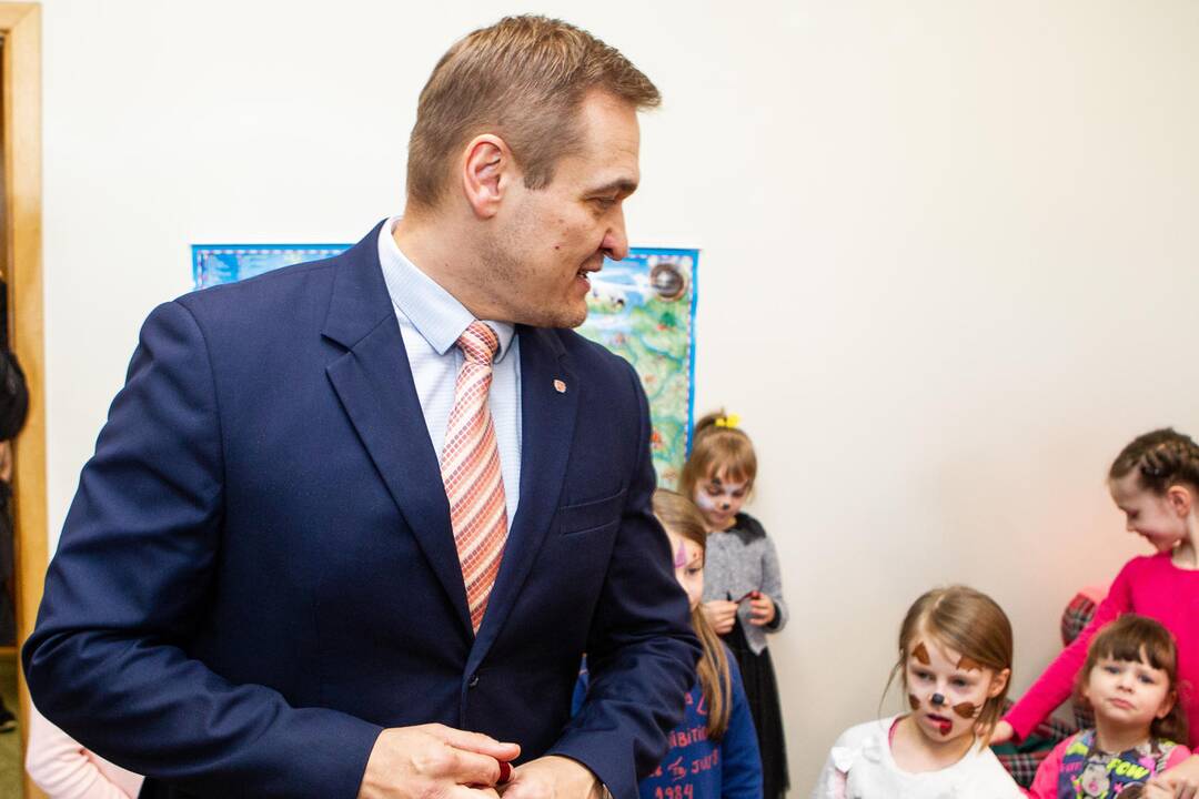 Vidaus reikalų ministerijoje įrengtas vaikų kambarys