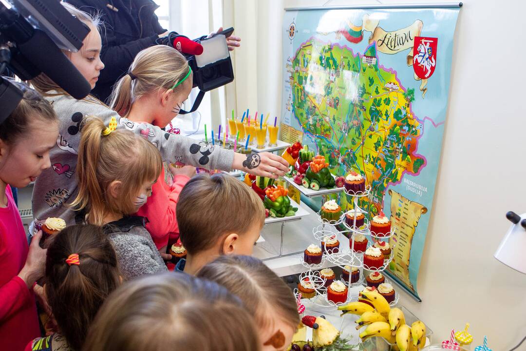 Vidaus reikalų ministerijoje įrengtas vaikų kambarys