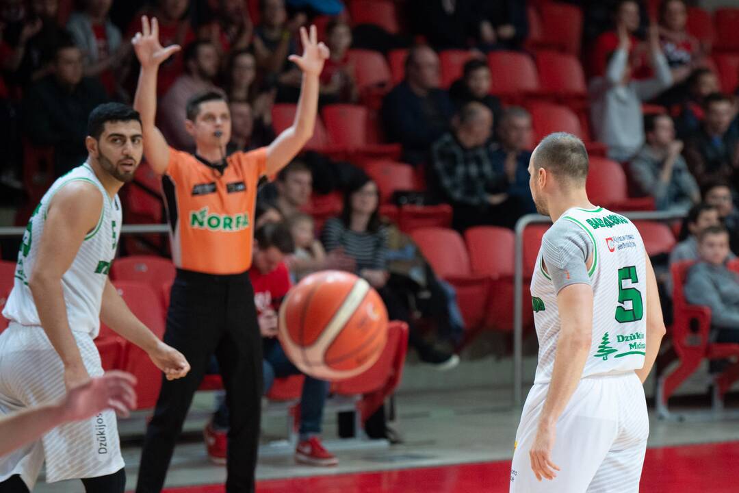 LKL kovos: „Rytas“ – „Dzūkija“ 92:69