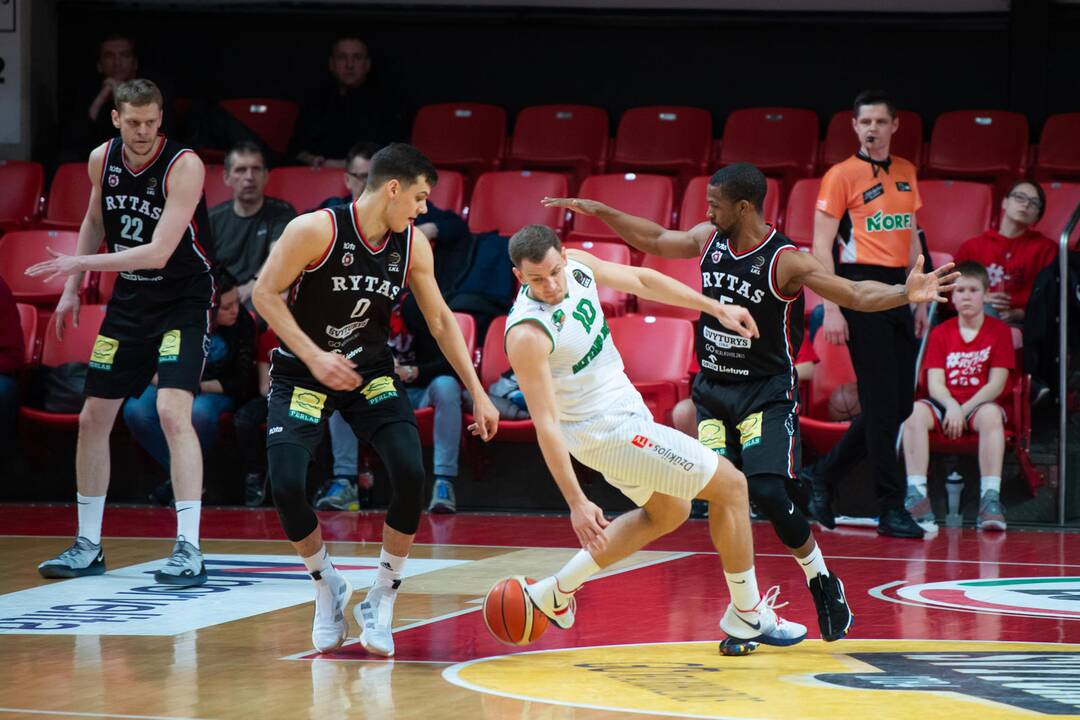 LKL kovos: „Rytas“ – „Dzūkija“ 92:69