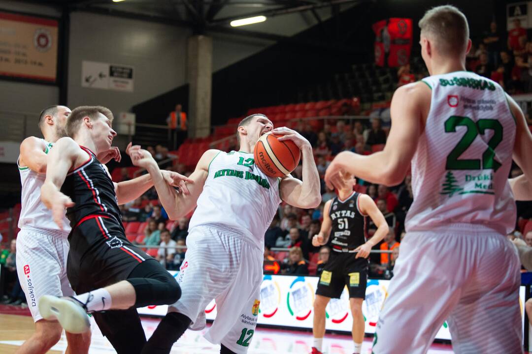 LKL kovos: „Rytas“ – „Dzūkija“ 92:69