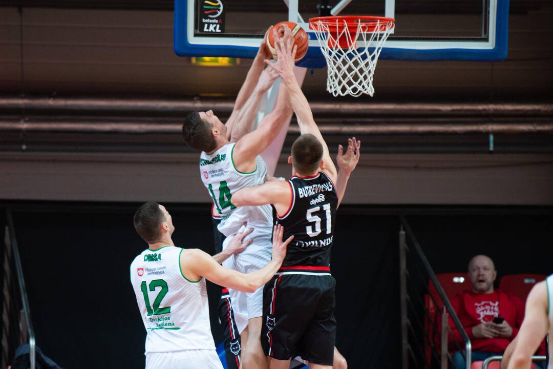 LKL kovos: „Rytas“ – „Dzūkija“ 92:69