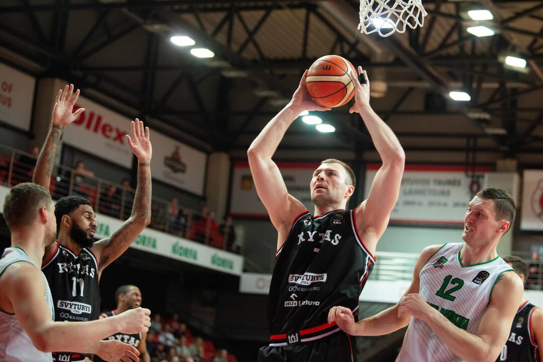 LKL kovos: „Rytas“ – „Dzūkija“ 92:69