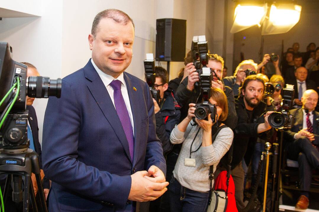 S. Skvernelis neigia, kad žurnalistus išvadino mėšlavabaliais