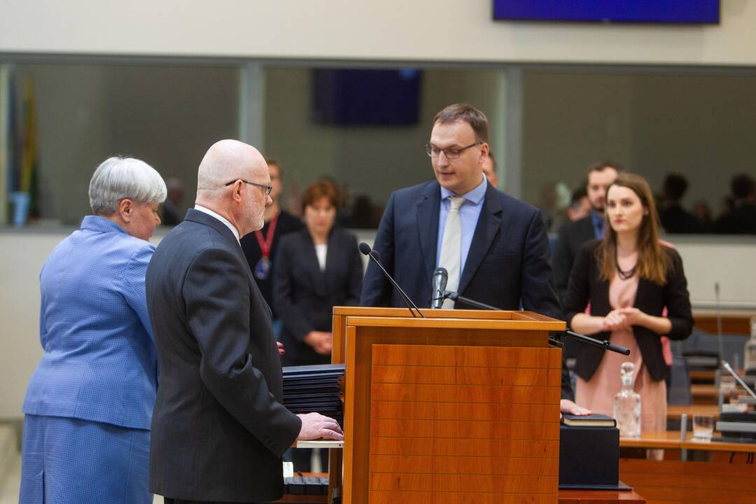 Prisiekė nauja sostinės taryba