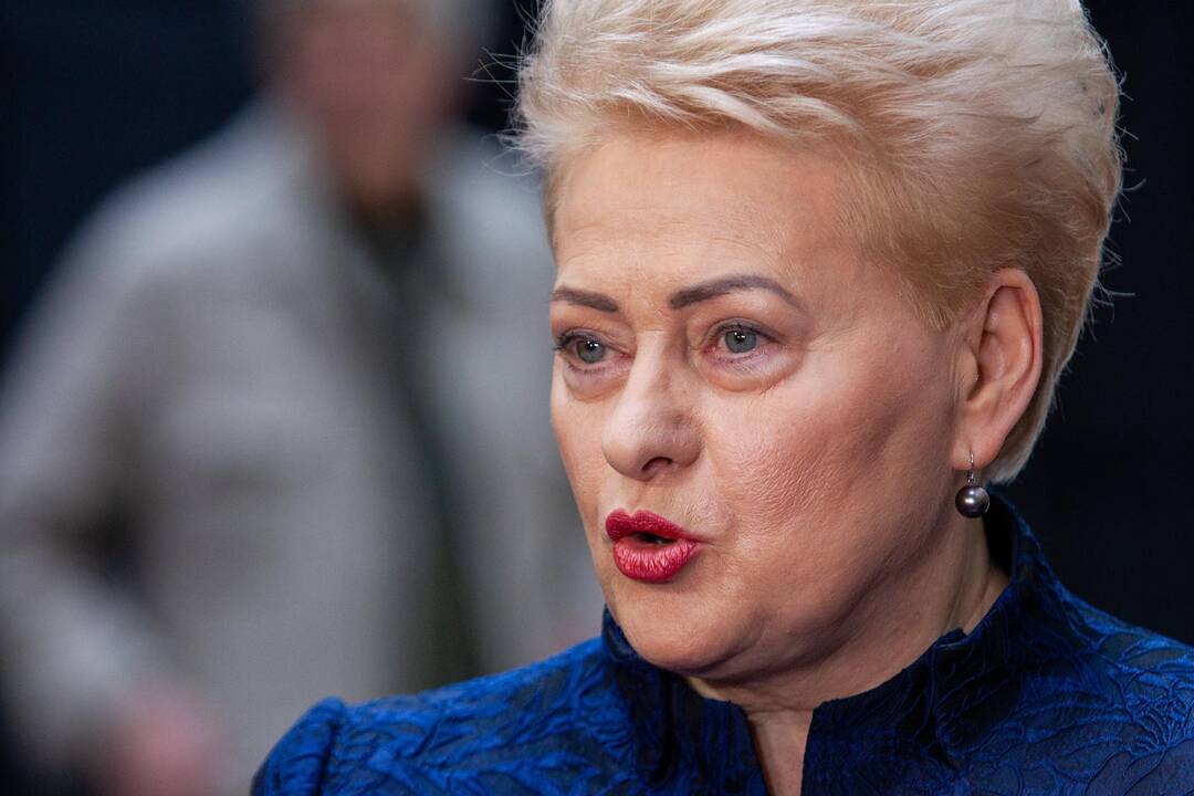 D. Grybauskaitė iš anksto balsavo prezidento rinkimuose