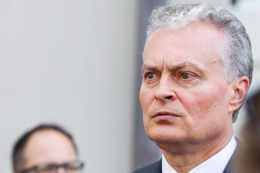G. Nausėda susitiko su S. Skverneliu