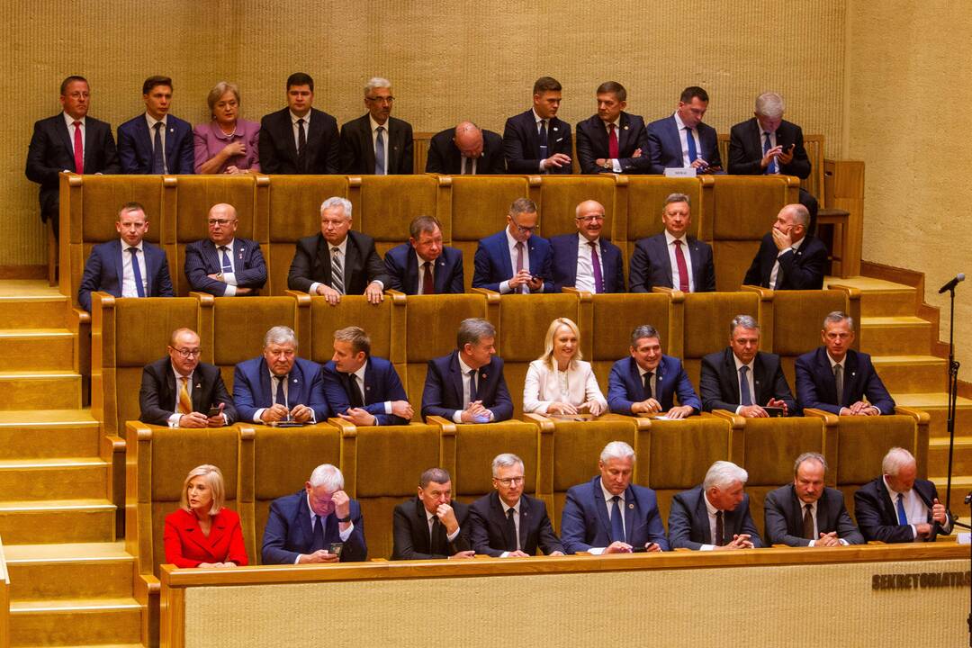 G. Nausėdos priesaikos ceremonija Seime