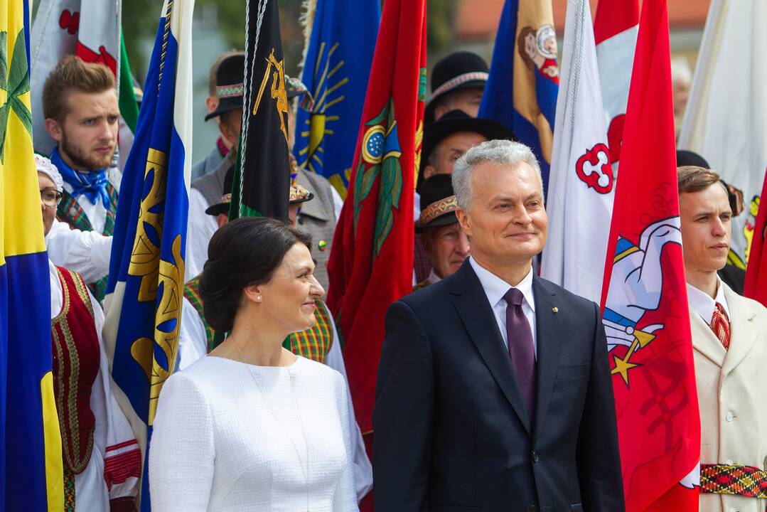 2019 m. Lietuvos prezidentu inauguruotas Gitanas Nausėda