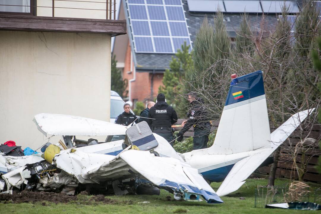 Kauno rajone nukrito lėktuvas