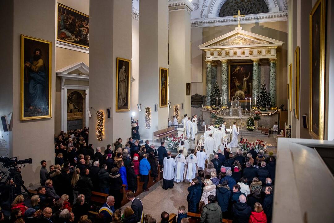 Piemenėlių šv. Mišios Vilniaus arkikatedroje