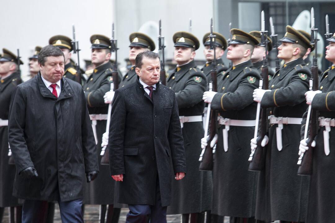 Susitiko Lietuvos ir Lenkijos gynybos ministrai