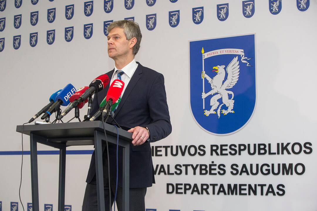 Valstybės saugumo departamento direktorius Darius Jauniškis