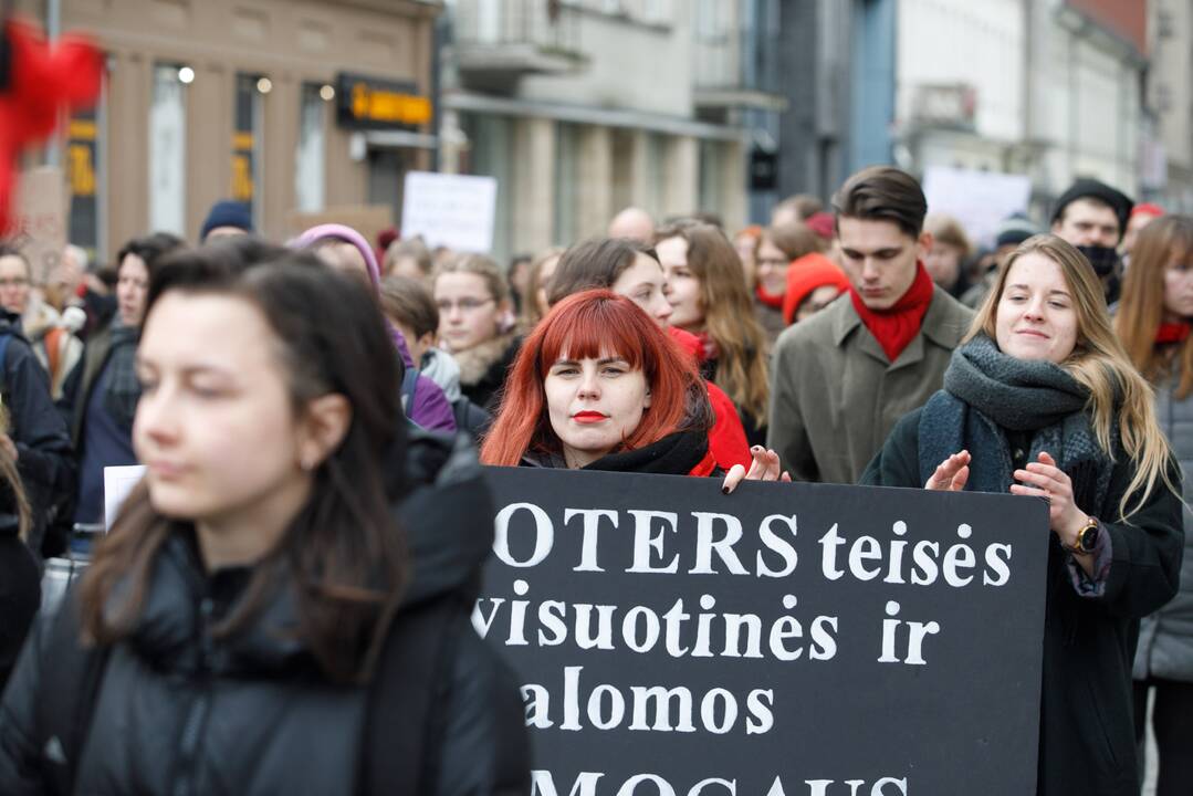 Septynių Europos parlamento vadovės pabrėžė būtinybę užtikrinti lyčių lygybę