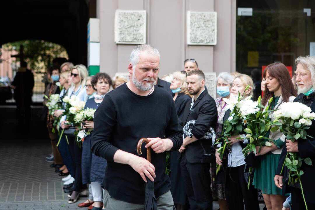 Aktoriaus G. Girdvainio laidotuvės