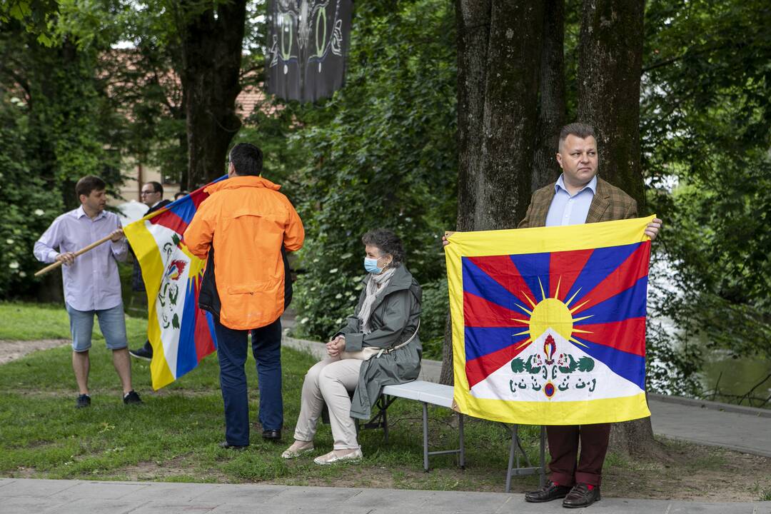 Tibeto skvero Užupyje 10-mečio minėjimas