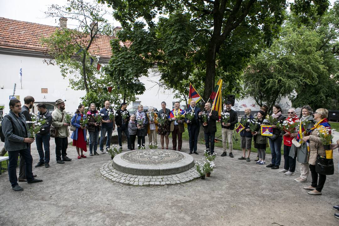 Tibeto skvero Užupyje 10-mečio minėjimas