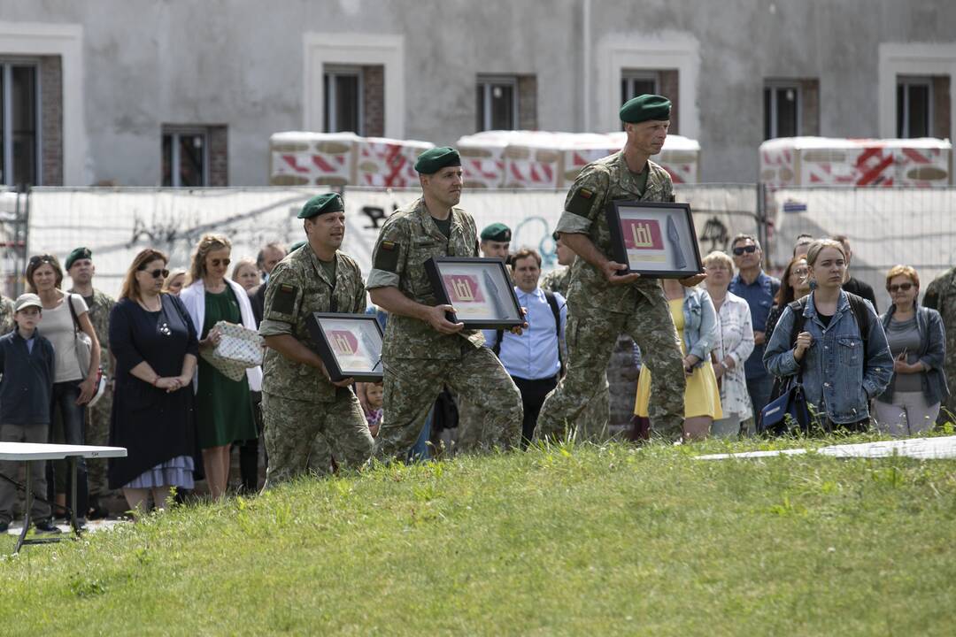 Žalgirio mūšio metinių minėjimas prie Vilniaus bastėjos