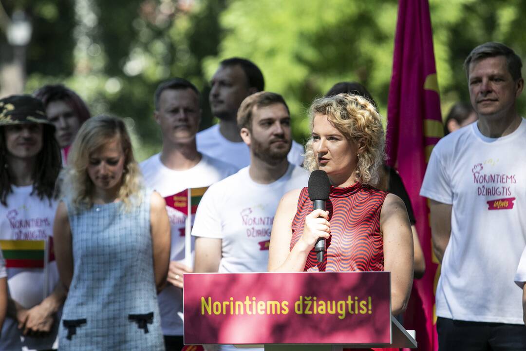 Laisvės partija pristatė rinkimų programą