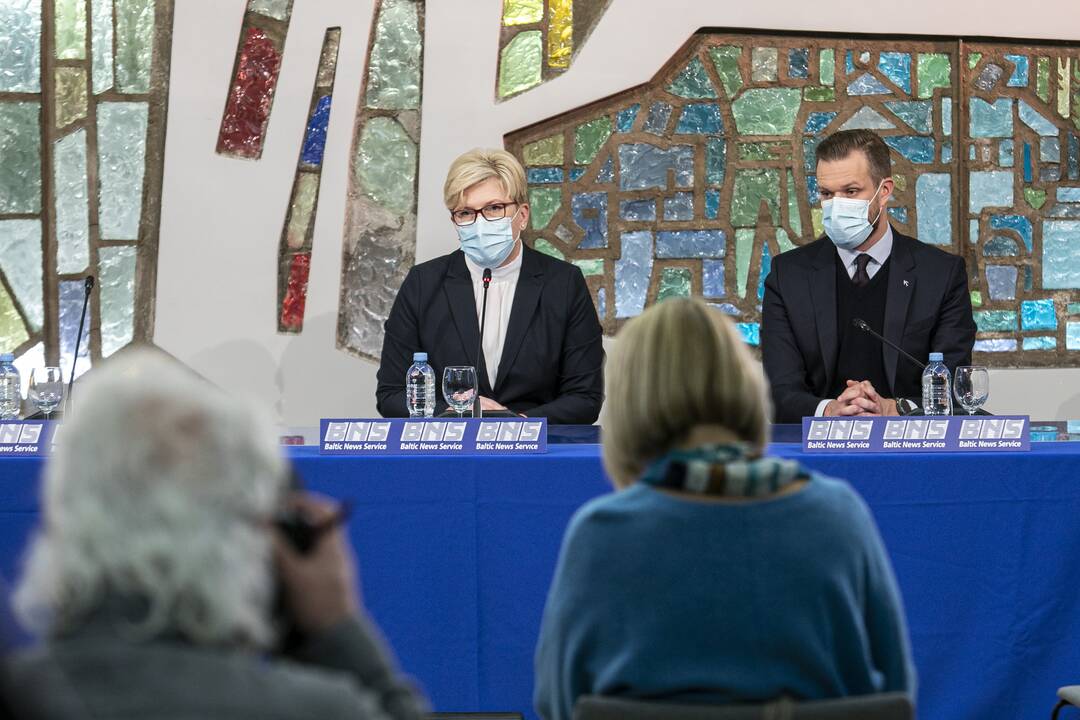 Partijų spaudos konferencijos po Seimo rinkimų