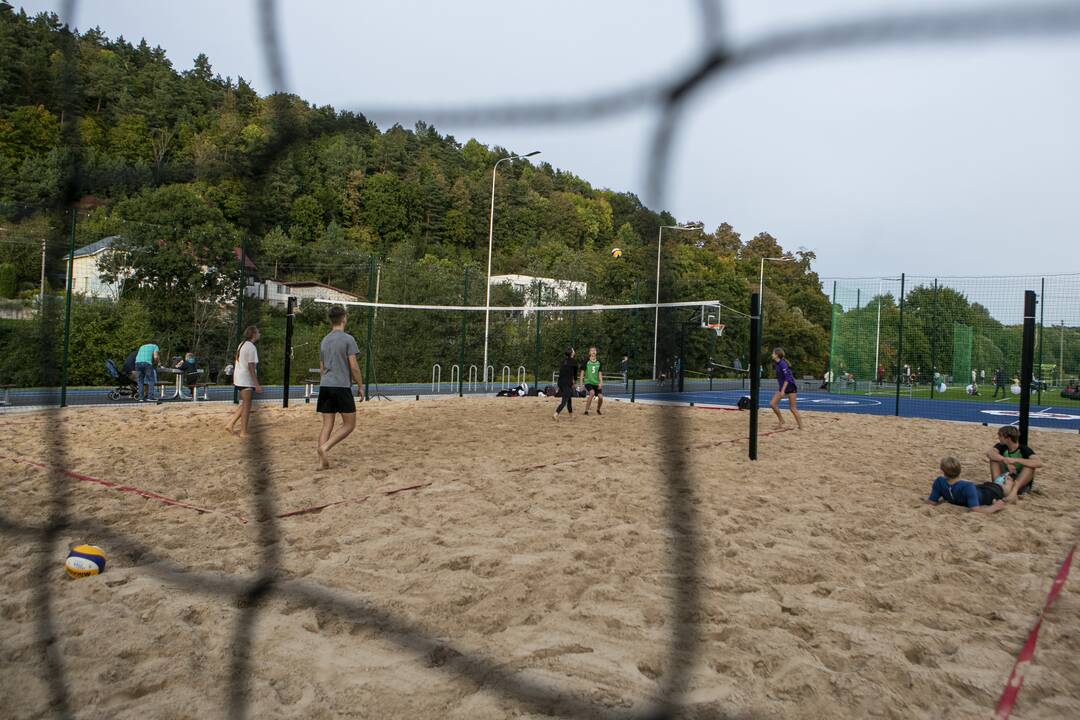 Kaukysos sporto aikštyno atidarymas