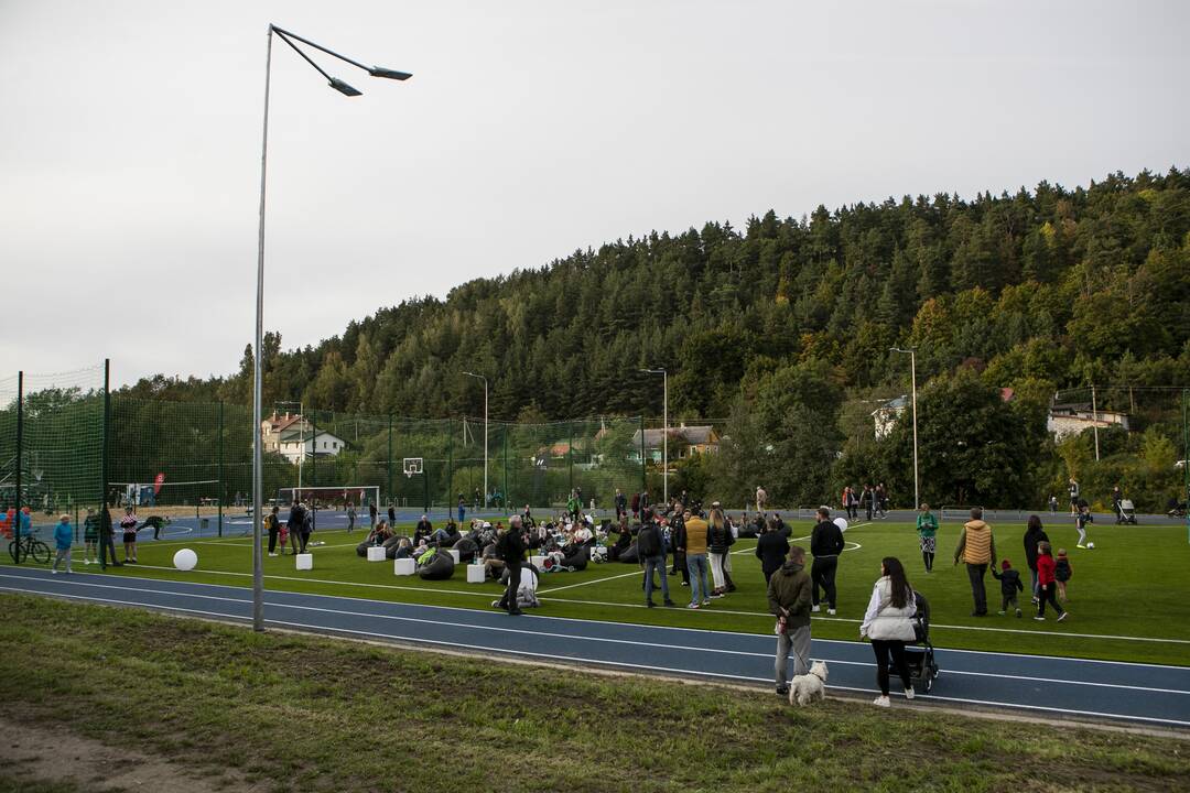 Kaukysos sporto aikštyno atidarymas