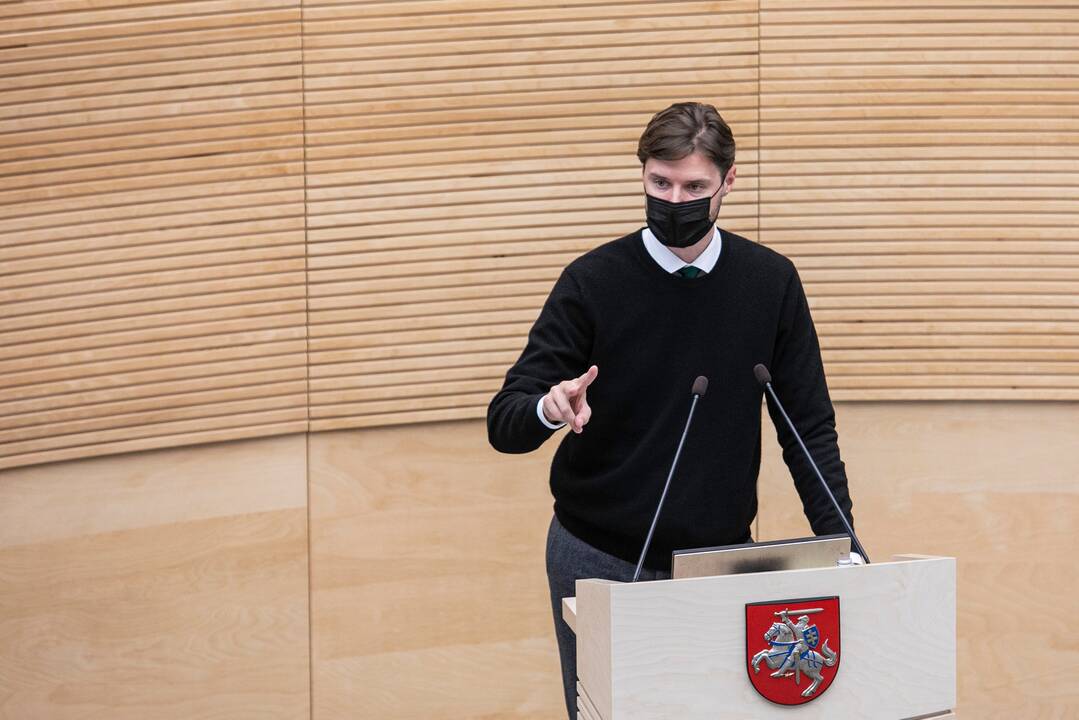 Tokios iniciatyvos autorius Seimo Biudžeto ir finansų komiteto vadovas konservatorius M. Majauskas
