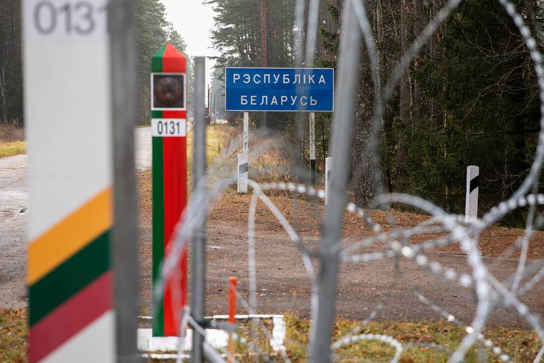 Pasienyje su Baltarusija apgręžta 16 neteisėtų migrantų