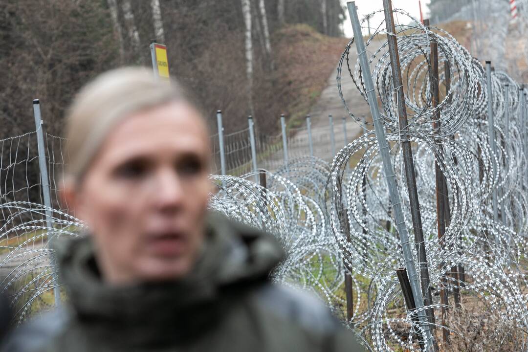 Ministrės A. Bilotaitės vizitas pasienyje