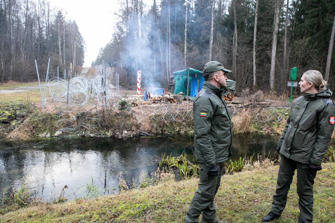 Ministrės A. Bilotaitės vizitas pasienyje