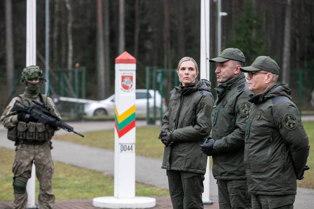 Ministrės A. Bilotaitės vizitas pasienyje