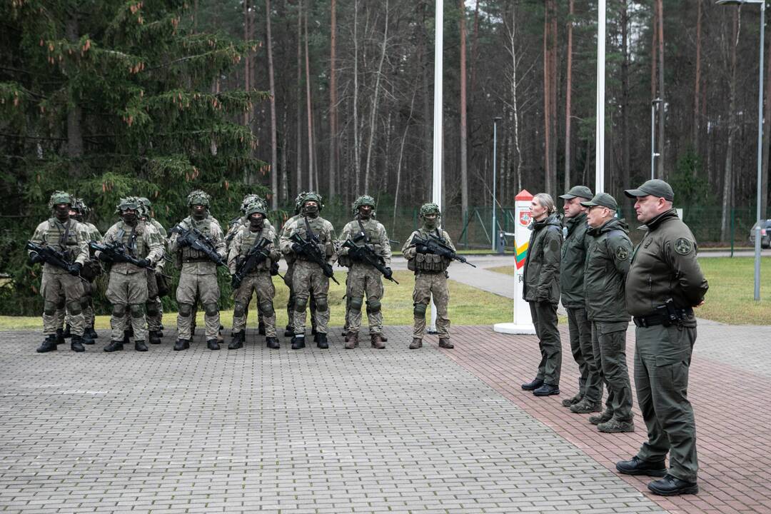 Ministrės A. Bilotaitės vizitas pasienyje
