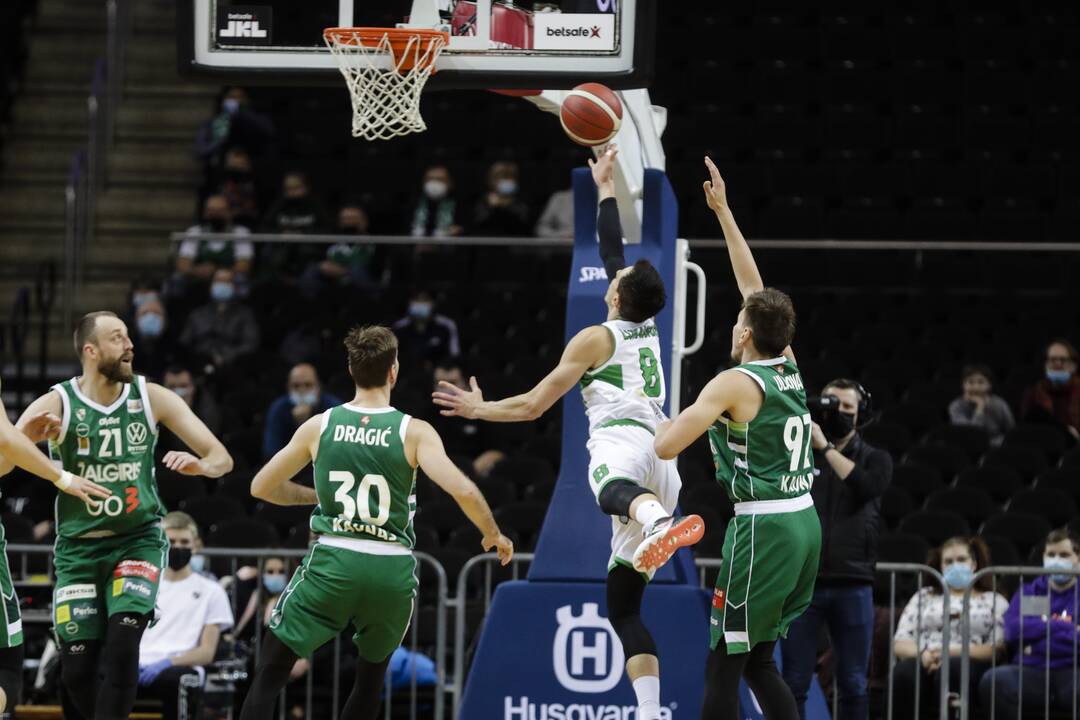 LKL kovos: „Žalgiris“ – „Dzūkija“ 78:70