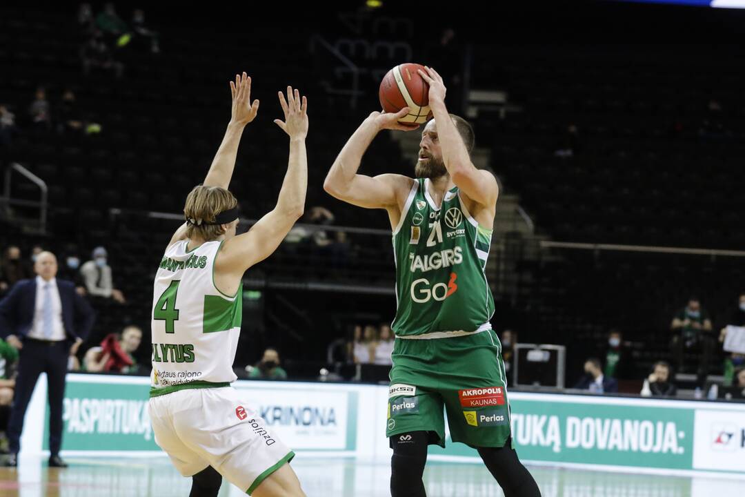LKL kovos: „Žalgiris“ – „Dzūkija“ 78:70