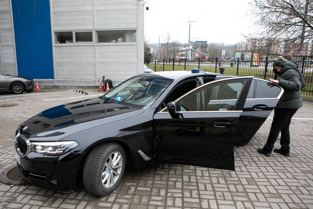 Pristatė naują nežymėtą policijos automobilį