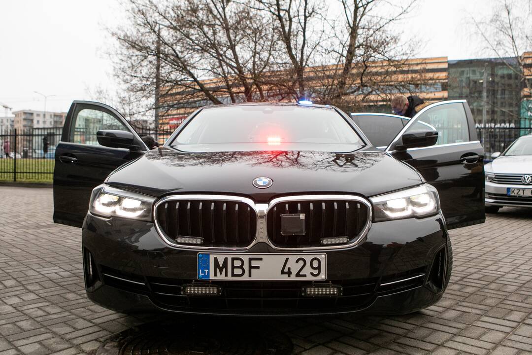 Pristatė naują nežymėtą policijos automobilį