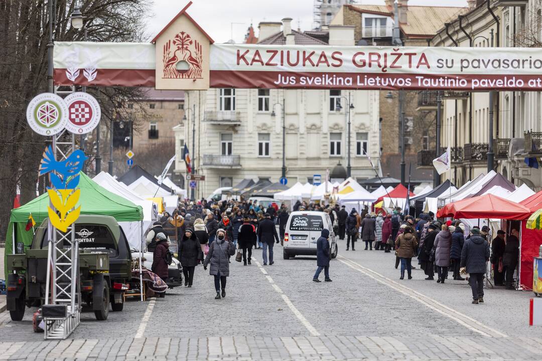 Į Vilnių sugrįžo Kaziuko mugė