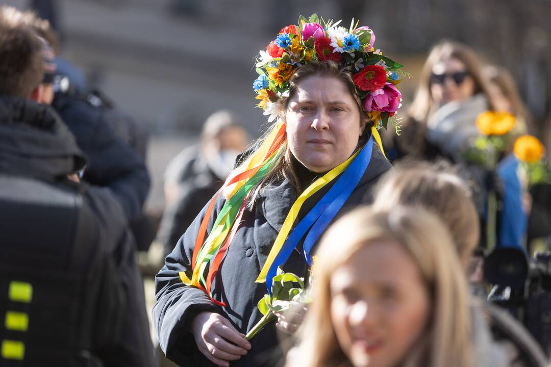 Kovo 8-ąją – solidarumo su Ukrainos moterimis akcija