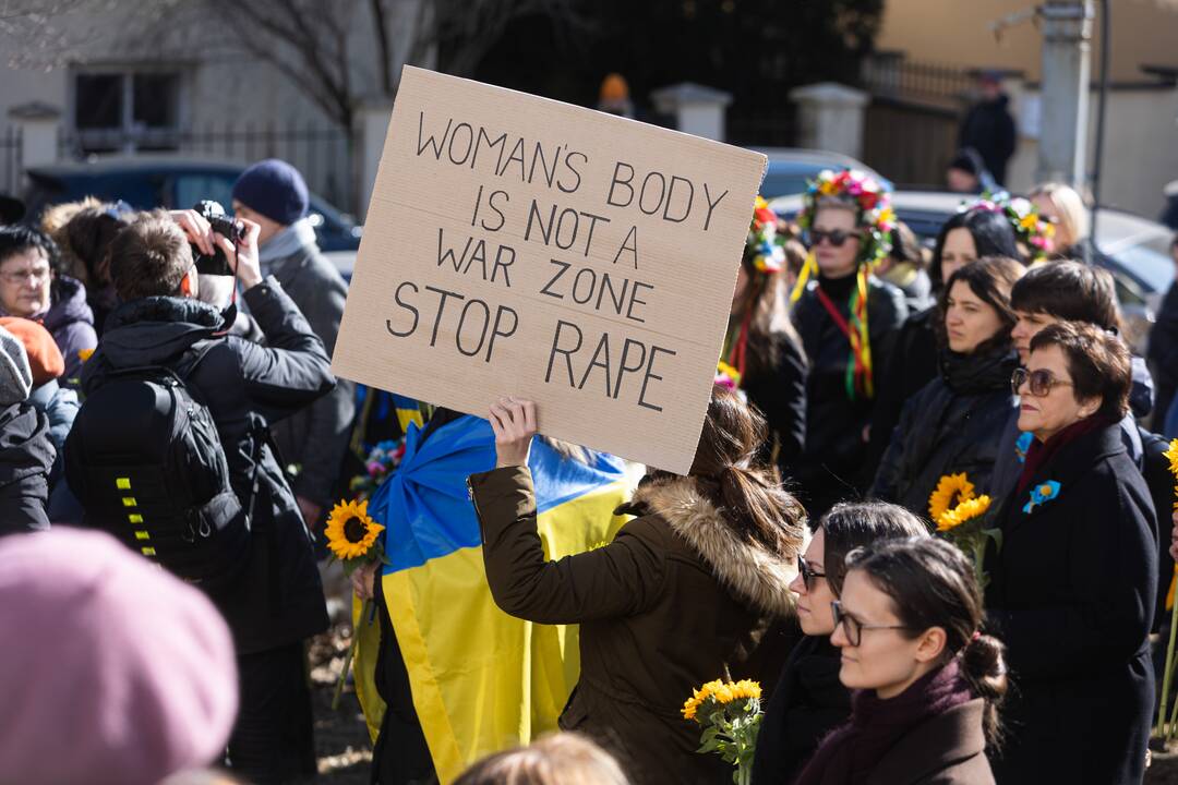 Kovo 8-ąją – solidarumo su Ukrainos moterimis akcija