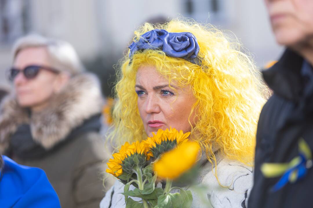 Kovo 8-ąją – solidarumo su Ukrainos moterimis akcija