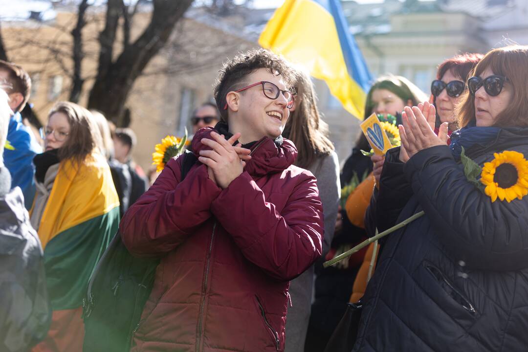 Kovo 8-ąją – solidarumo su Ukrainos moterimis akcija