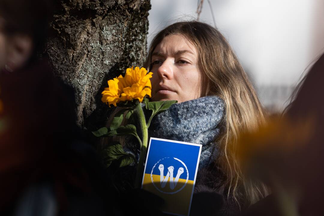 Kovo 8-ąją – solidarumo su Ukrainos moterimis akcija