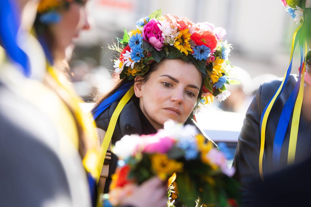 Kovo 8-ąją – solidarumo su Ukrainos moterimis akcija