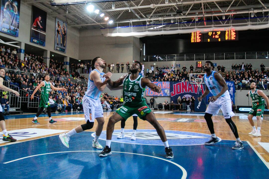 LKL: Jonavos „CBet“ – Kauno „Žalgiris“ 100:97