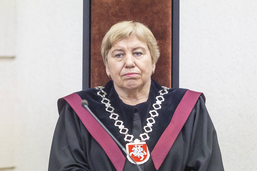 Konstitucinio Teismo posėdis dėl teisėjų atleidimo