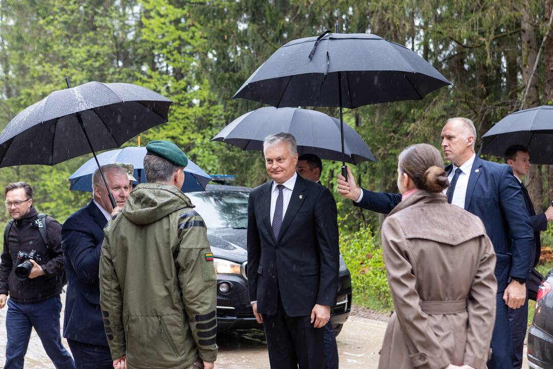 Rūdninkų karinio poligono atidarymas