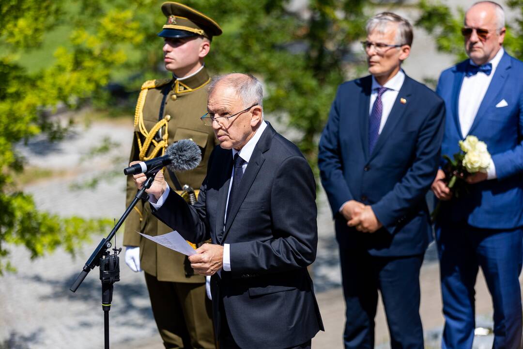 Nepriklausomybės Akto signataro A. Sakalo laidotuvės