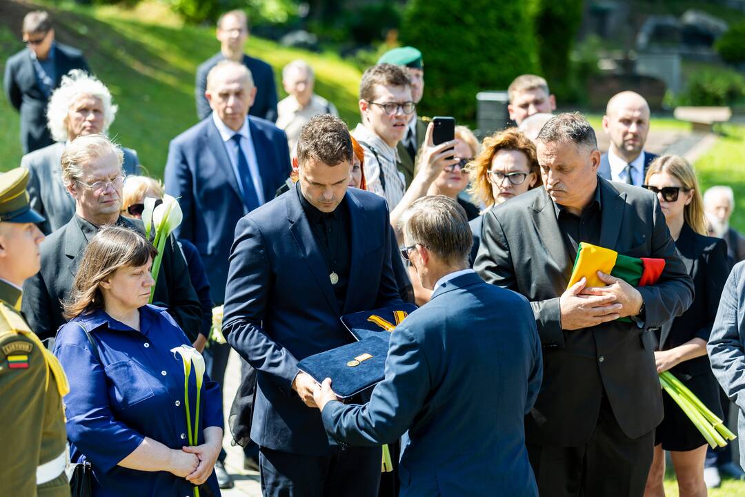 Nepriklausomybės Akto signataro A. Sakalo laidotuvės