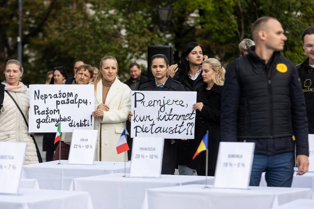 Lietuvos viešbučių ir restoranų asociacijos protestas