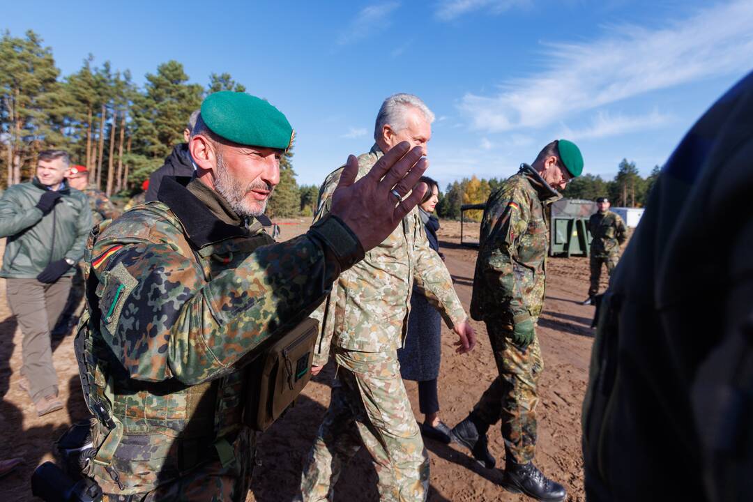 Prasidėjo karinės pratybos „Greitas grifonas“